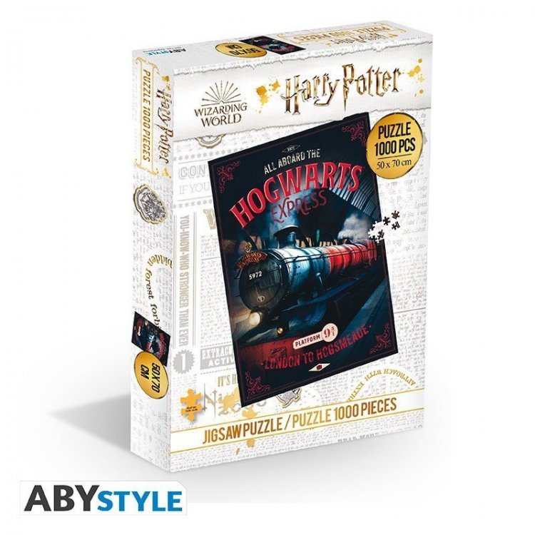 Пазл Гарри Поттер Abystyle Harry Potter Hogwarts Express Хогвартс Экспресс 1000 шт. Пазл Гарри Поттер Abystyle Harry Potter Hogwarts Express Хогвартс Экспресс 1000 шт.