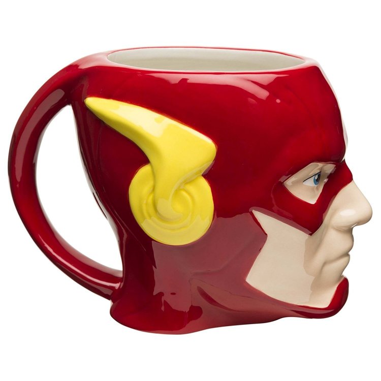 Чашка DC Comics Sculpted ceramic Mug - Flash 11 oz Чашка DC Comics Sculpted ceramic Mug - Flash 11 oz