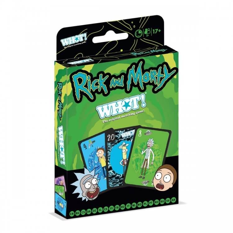 Гральні карти Рік та Морті Rick and Morty WHOT! Board Game Гральні карти Рік та Морті Rick and Morty WHOT! Board Game