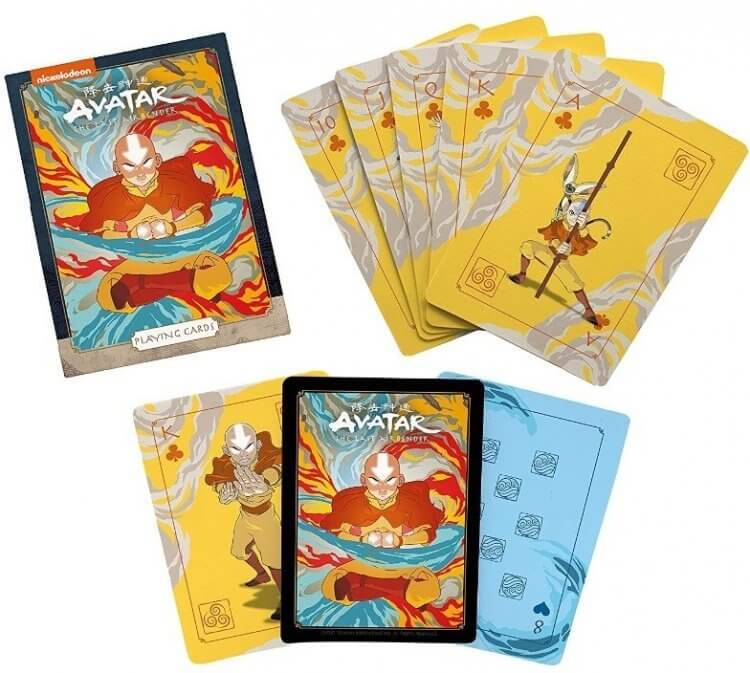 Игральные карты Avatar The Last Airbender Aang Playing Cards Аватар Аанг Игральные карты Avatar The Last Airbender Aang Playing Cards Аватар Аанг