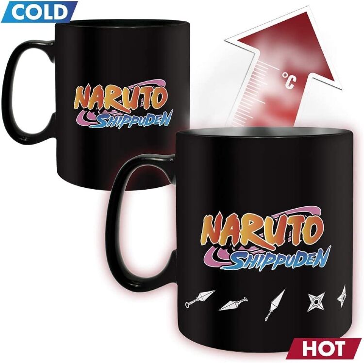 Подарунковий набір Наруто Naruto Shippuden - Clone Jutsu Magic Mug and Coaster Set (чашка, підставка)