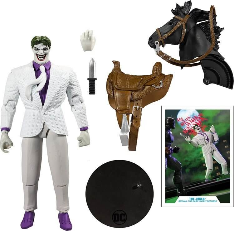 Набор 4 Фигурок McFarlane DC Multiverse The Dark Knight Returns Batman (Build-A Horse) Бэтмен Набор 4 Фигурок McFarlane DC Multiverse The Dark Knight Returns Batman (Build-A Horse) Бэтмен