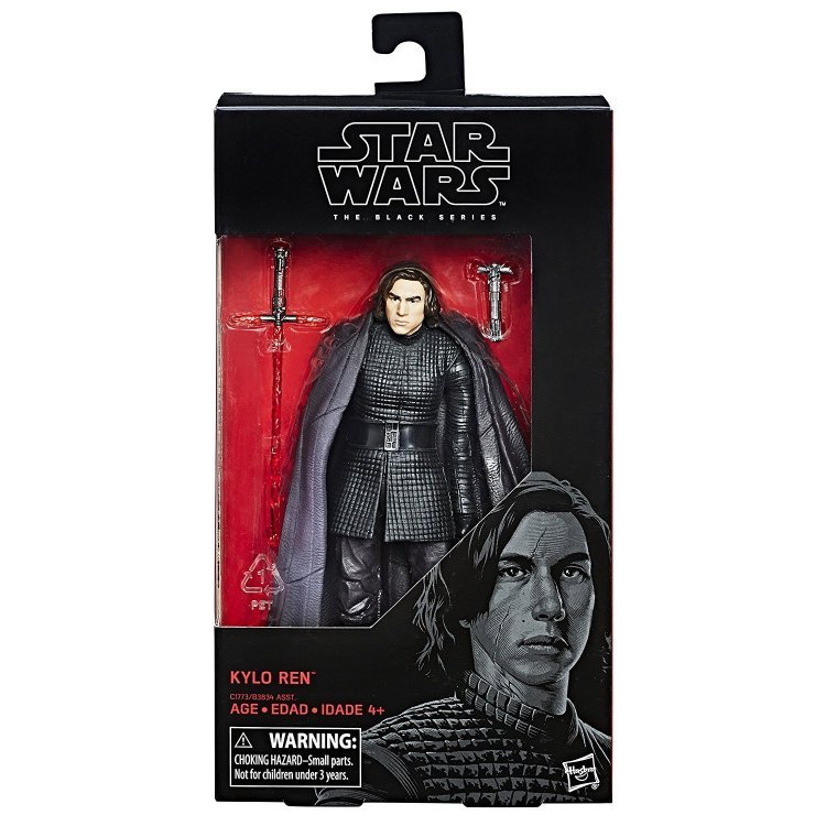Фигурка Star Wars Episode 8 Black Series 6" Kylo Ren Action Figure Фигурка Star Wars Episode 8 Black Series 6" Kylo Ren Action Figure