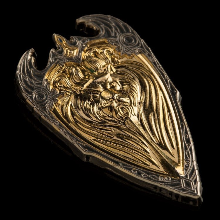 Значок collectible Pin Warcraft LLANE SWORD and SHIELD DUAL PIN Значок collectible Pin Warcraft LLANE SWORD and SHIELD DUAL PIN