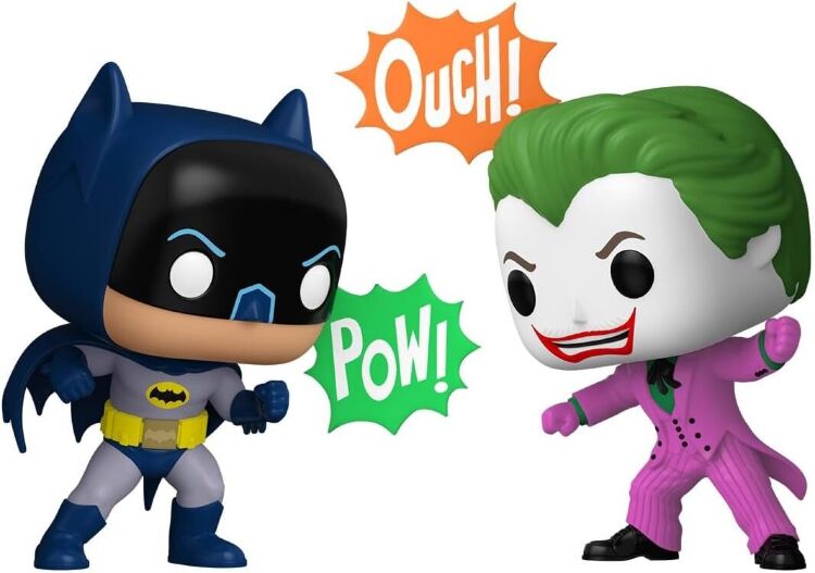 Фігурка Funko DC Heroes: Batman and The Joker 2-Pack Фанко Бетмен та Джокер (Amazon Exclusive) Фігурка Funko DC Heroes: Batman and The Joker 2-Pack Фанко Бетмен та Джокер (Amazon Exclusive)