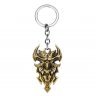 Брелок - Diablo III Logo Metal bronze