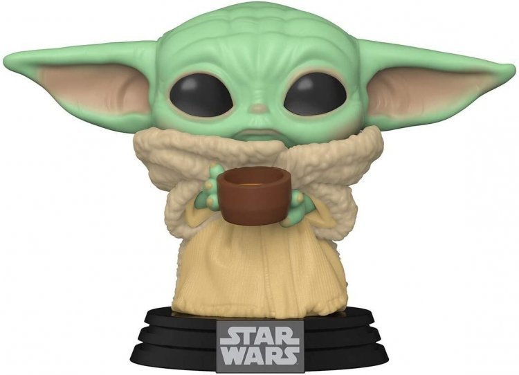 Фигурка Funko Star Wars: Mandalorian Мандалорец with Cup Фанко Звёздные войны Grogu Грогу 378 Фигурка Funko Star Wars: Mandalorian Мандалорец with Cup Фанко Звёздные войны Grogu Грогу 378
