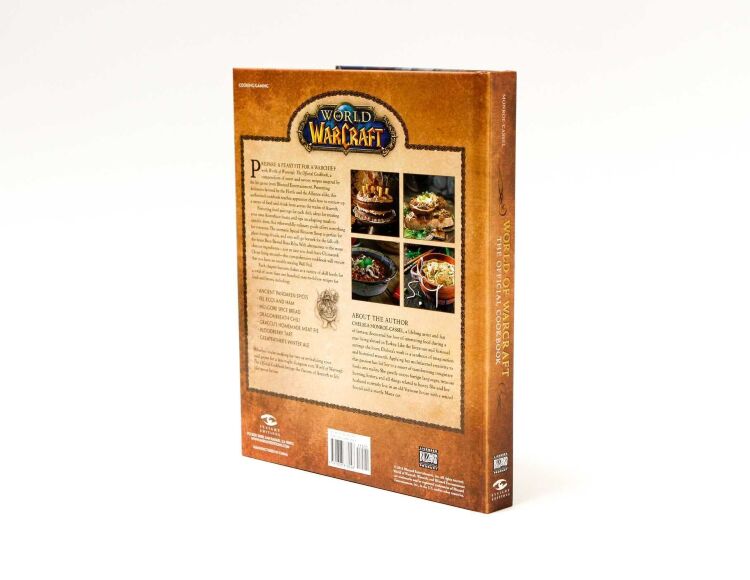 Книга World of Warcraft: The Official Cookbook (Твёрдый переплёт) (Eng) небольшие повреждения