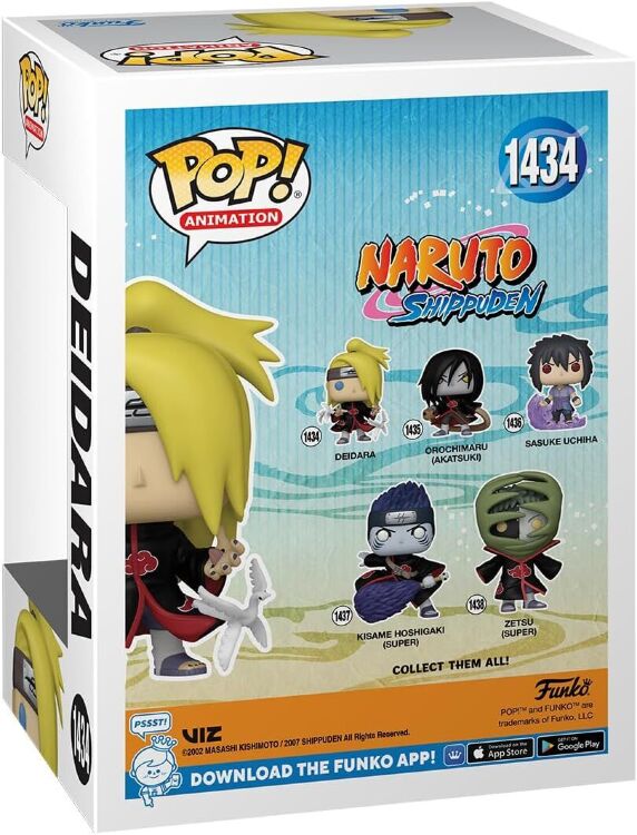 Фигурка Funko Naruto Shippuden Deidara Фанко Наруто Шиппуден Дейдара  1434 Фигурка Funko Naruto Shippuden Deidara Фанко Наруто Шиппуден Дейдара  1434