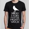 Футболка чоловіча Sorry ladies I'm in the night's watch Game of Thrones (розмір XL, XXL)