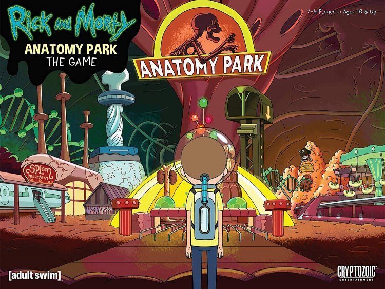 Настільна гра Рік і Морті Rick and Morty Anatomy Park Game Настільна гра Рік і Морті Rick and Morty Anatomy Park Game