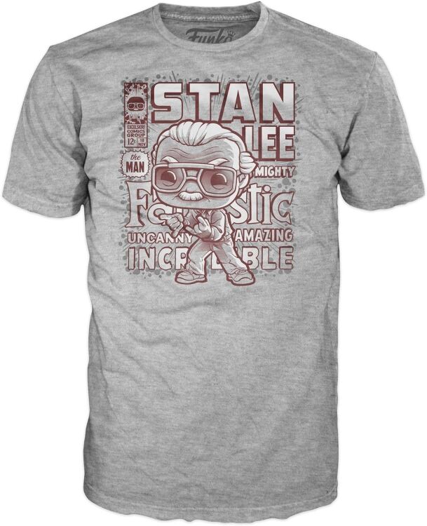 Футболка Funko Boxed Tee: Marvel Stan Lee фанко Марвел Стен Лі (розмір M) Футболка Funko Boxed Tee: Marvel Stan Lee фанко Марвел Стен Лі (розмір M)