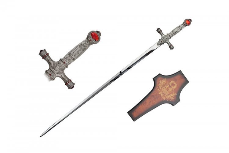 Меч Ґодрика Ґрифіндора Harry Potter The Godric Gryffindor Sword with Plaque Меч Ґодрика Ґрифіндора Harry Potter The Godric Gryffindor Sword with Plaque