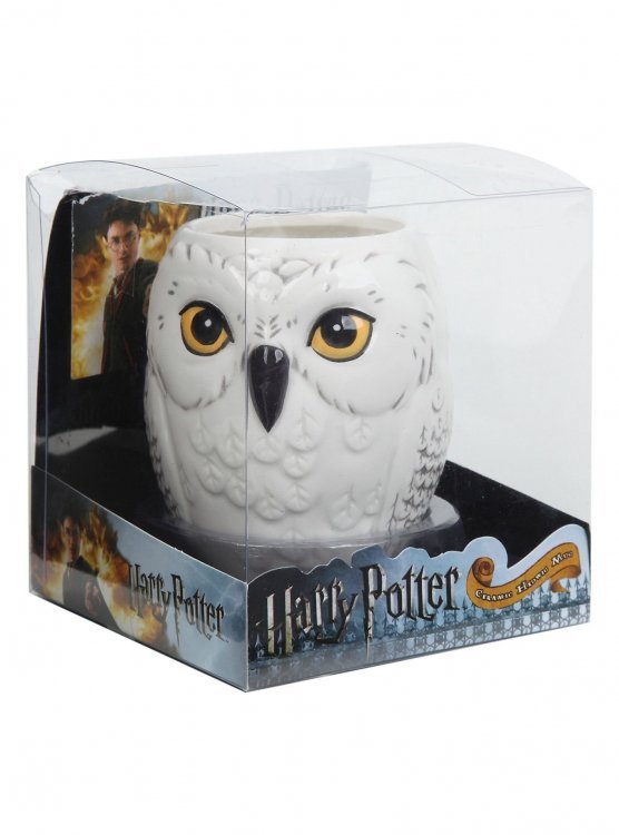 Чашка Harry Potter Hedwig Owl Shaped Mug Букля сова Чашка Harry Potter Hedwig Owl Shaped Mug Букля сова