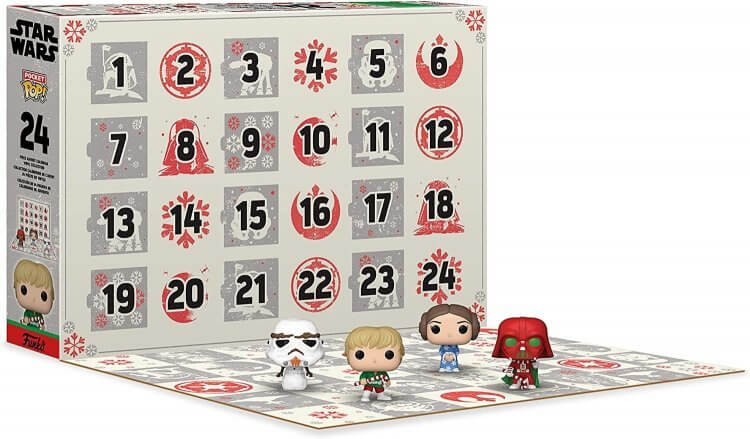 Адвент календар Funko Star Wars Advent Calendar Holiday 2022 Фанко Зоряні війни Адвент календар Funko Star Wars Advent Calendar Holiday 2022 Фанко Зоряні війни