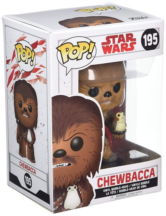 Фігурка Funko Pop Star Wars: The Last Jedi - Chewbacca фанко Чубакка 195  Фігурка Funko Pop Star Wars: The Last Jedi - Chewbacca фанко Чубакка 195