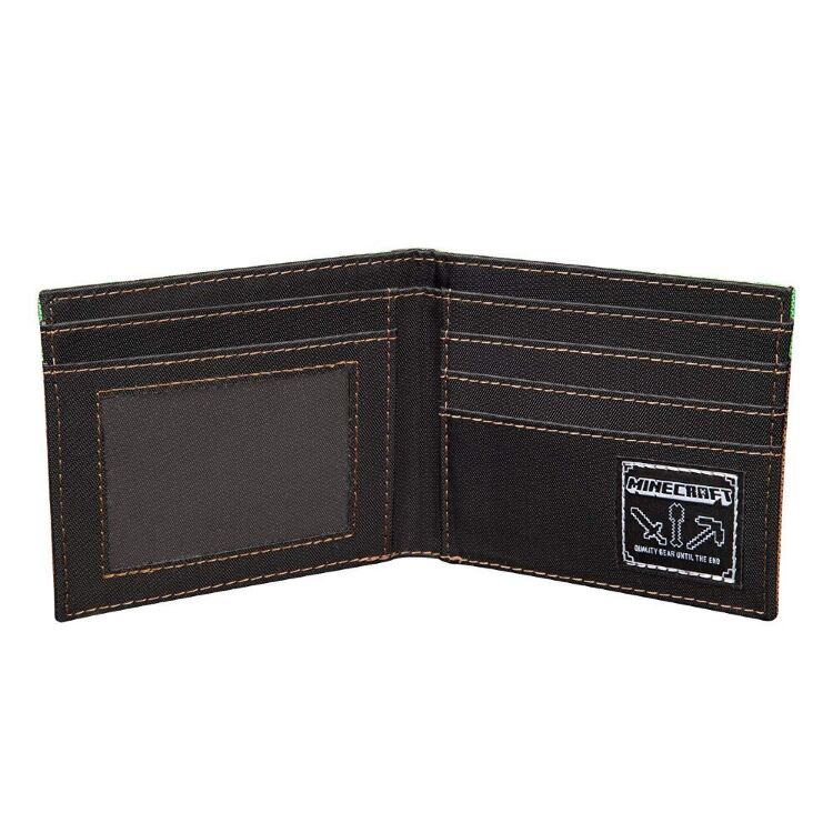 Кошелёк Minecraft Dirt Block Nylon Bi-Fold Wallet 