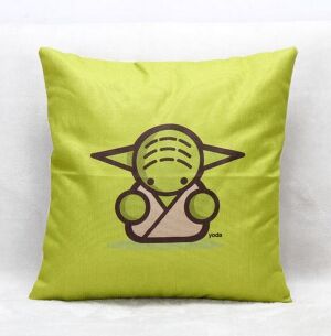 Наволочка Star Wars (Polyester & Linen) Yoda