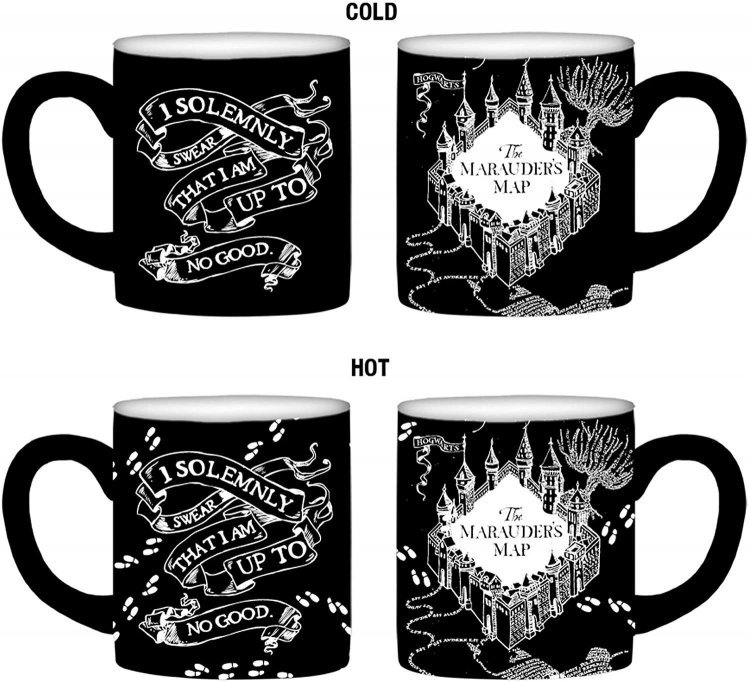 Кружка Harry Potter Marauders Map 20 Oz Карта мародерів (змінює колір) Кружка Harry Potter Marauders Map 20 Oz Карта мародерів (змінює колір)