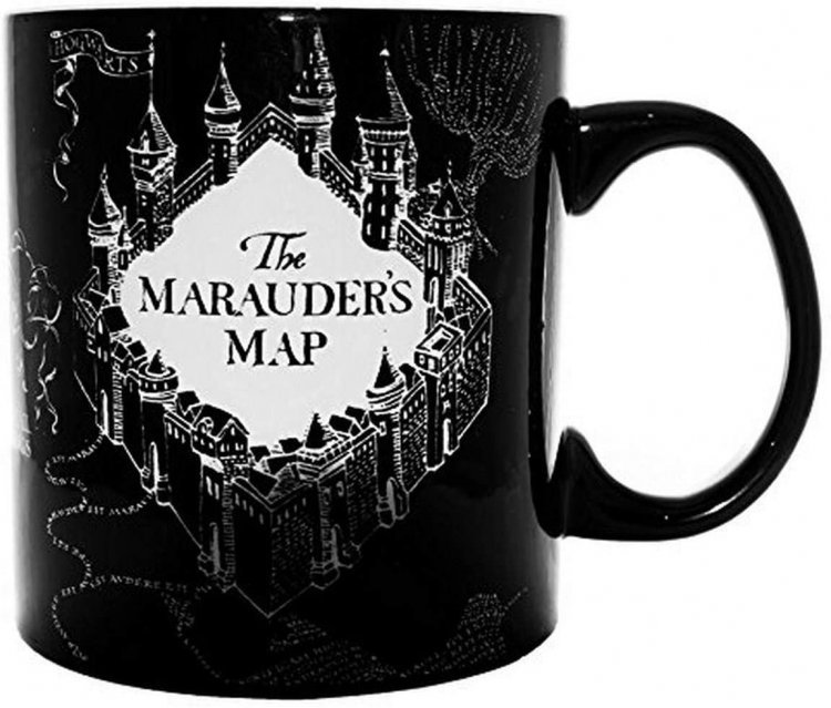 Кружка Harry Potter Marauders Map 20 Oz Карта мародерів (змінює колір) Кружка Harry Potter Marauders Map 20 Oz Карта мародерів (змінює колір)