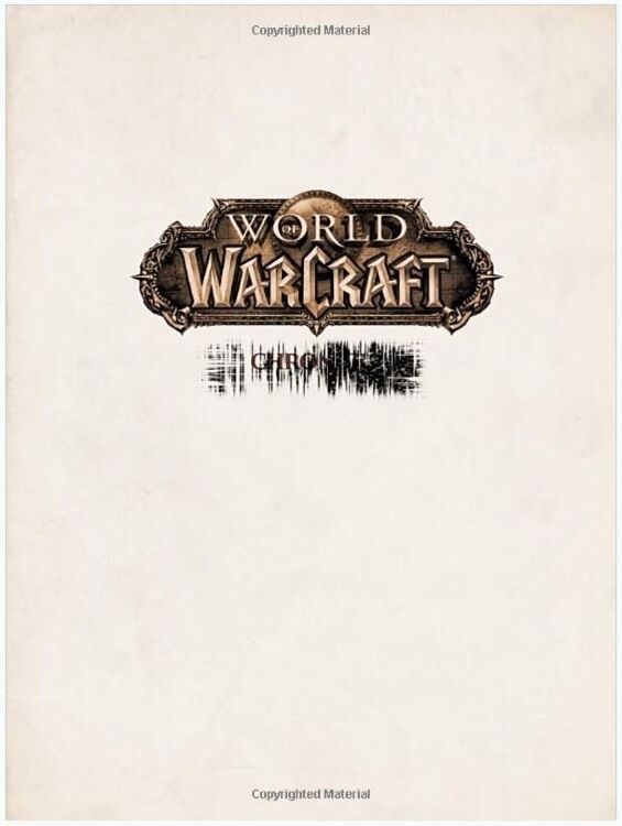 Книга World of Warcraft: Chronicle Volume 1 Hardcover Edition (Тверда палітурка)