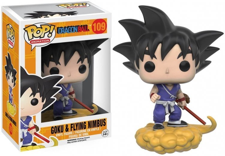 Фигурка Funko POP Anime: Dragonball Z - Goku & Nimbus Жемчуг дракона Гоку фанко 109