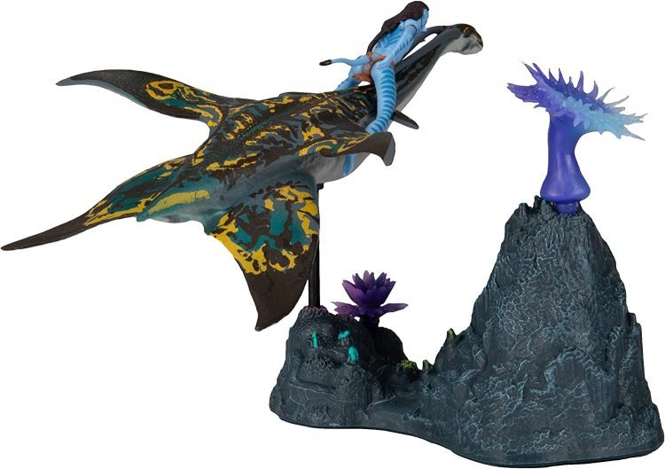Фігурка McFarlane Toys Avatar: Way of Water - Neteyam and Ilu - Аватар Нетейам та Ілу (підсвічування) Фігурка McFarlane Toys Avatar: Way of Water - Neteyam and Ilu - Аватар Нетейам та Ілу (підсвічування)