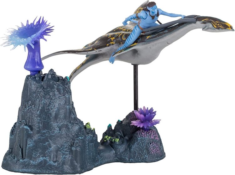 Фігурка McFarlane Toys Avatar: Way of Water - Neteyam and Ilu - Аватар Нетейам та Ілу (підсвічування) Фігурка McFarlane Toys Avatar: Way of Water - Neteyam and Ilu - Аватар Нетейам та Ілу (підсвічування)