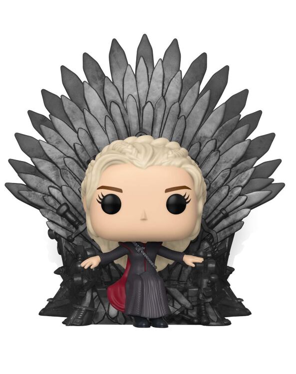 Фігурка Funko Pop Deluxe: Game of Thrones - Daenerys Sitting On Iron Throne фанк Дейнеріс