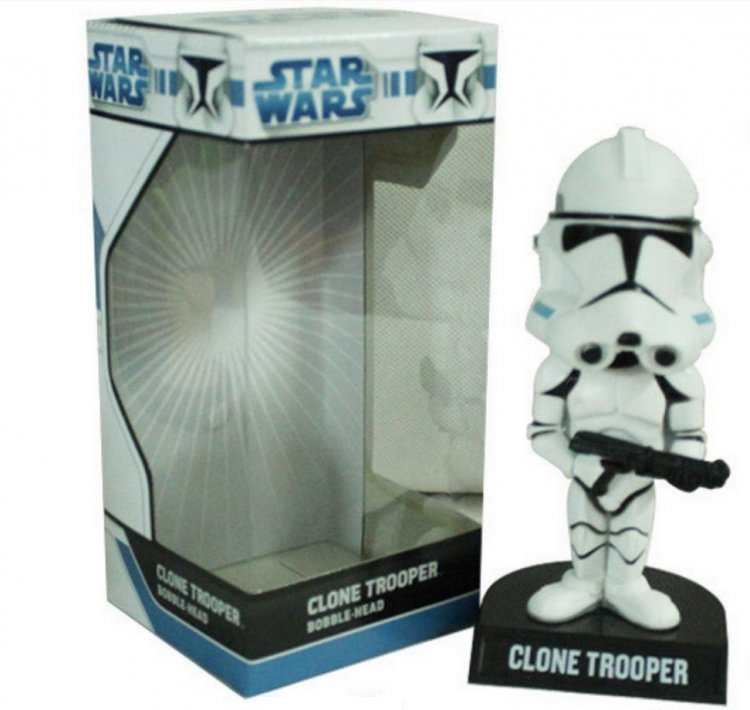 Фігурка Star Wars - Clone Trooper Bobble Head Figure Фігурка Star Wars - Clone Trooper Bobble Head Figure