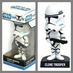 Фігурка Star Wars - Clone Trooper Bobble Head Figure Фігурка Star Wars - Clone Trooper Bobble Head Figure