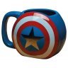 Кружка 3D Captain America Shield Mug Чашка Марвел Капитан Америка 