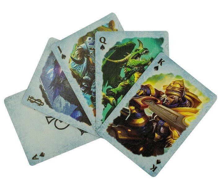 Игральные карты Варкрафт World of Warcraft Wrath of the Lich King Bicycle Card Deck Игральные карты Варкрафт World of Warcraft Wrath of the Lich King Bicycle Card Deck