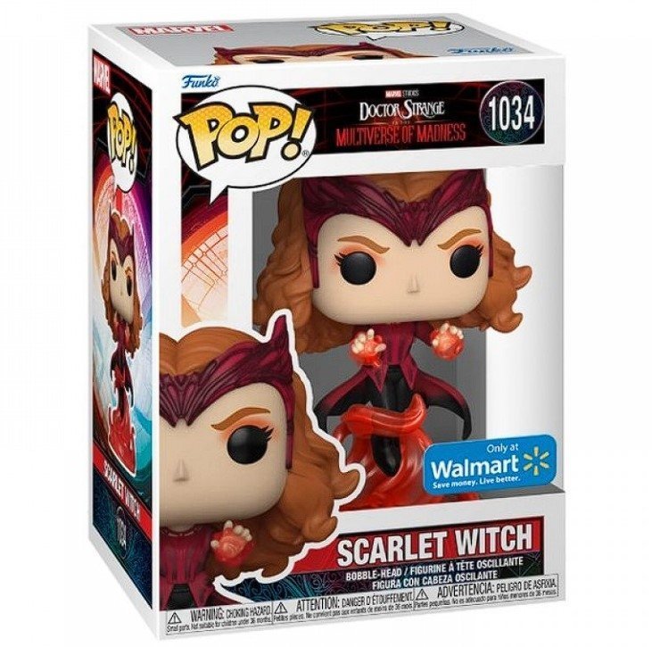 Фигурка Funko Marvel: Scarlet Witch Flying - Фанко Алая Ведьма (Walmart Exclusive) 1034 Фигурка Funko Marvel: Scarlet Witch Flying - Фанко Алая Ведьма (Walmart Exclusive) 1034