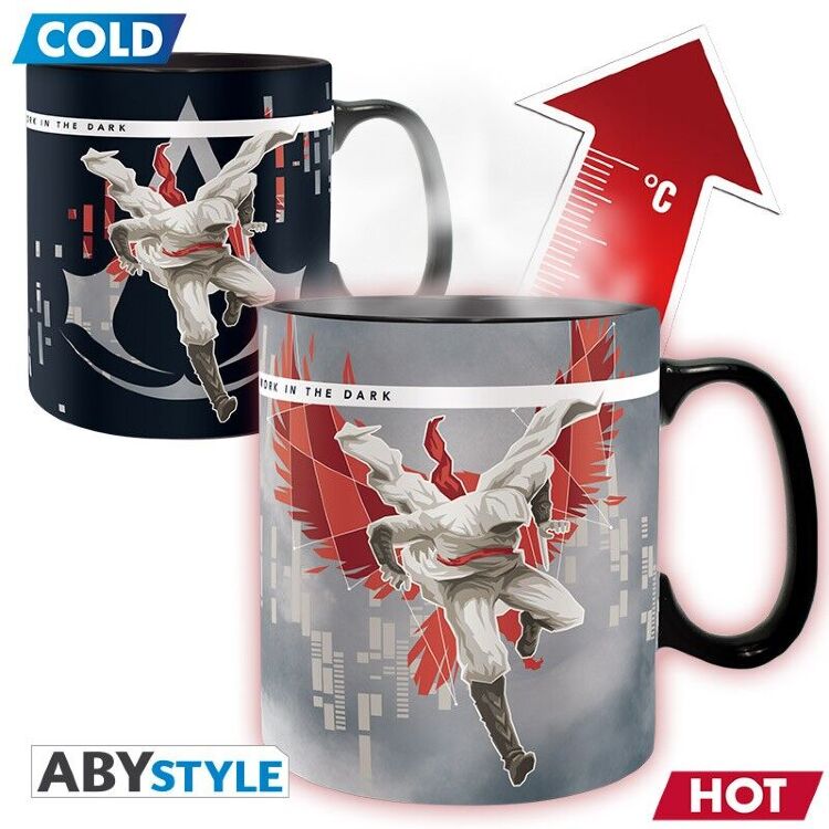 Чашка хамелеон Abystyle ASSASSINS CREED The Assassins Mug Асасини кружка 460 мл  Чашка хамелеон Abystyle ASSASSINS CREED The Assassins Mug Асасини кружка 460 мл