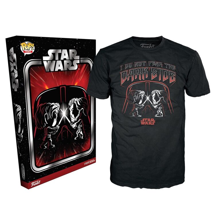 Футболка Funko Boxed Tee: Star Wars Anakin vs Obi Wan фанко Енакін та Обі Ван Кенобі (розмір L) Футболка Funko Boxed Tee: Star Wars Anakin vs Obi Wan фанко Енакін та Обі Ван Кенобі (розмір L)