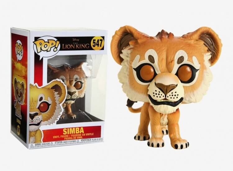 Фигурка Funko Pop Disney: Lion King - Simba фанко Симба 547
