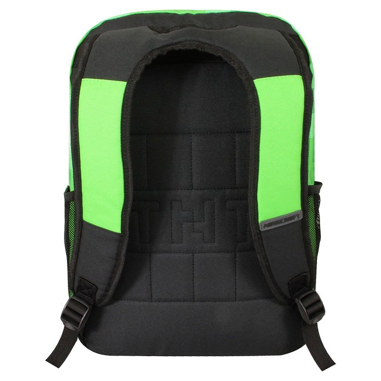 Рюкзак майнкрафт - Minecraft Creepy Creeper Kids Backpack (Green, 17 ") School Рюкзак майнкрафт - Minecraft Creepy Creeper Kids Backpack (Green, 17 ") School