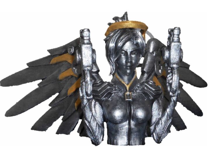 Бюст Фігурка Overwatch Mercy Ангел bust Бюст Фігурка Overwatch Mercy Ангел bust