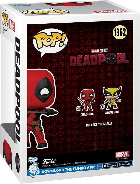 Фігурка Funko Pop Marvel: Deadpool Дедпул фанко 1362 Фігурка Funko Pop Marvel: Deadpool Дедпул фанко 1362