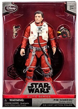 Фігурка Disney Star Wars Elite Series Die-cast Poe Dameron Figure Зоряні війни По Демерон 19 см.