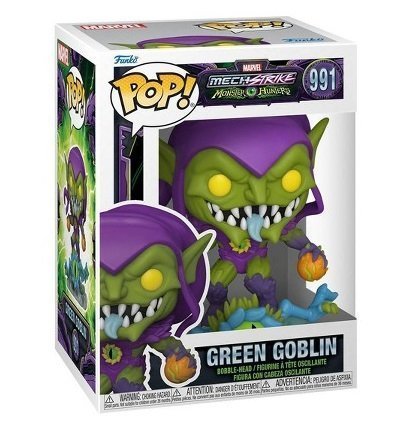 Фігурка Funko Marvel: Monster Hunters - Green Goblin Фанко Зелений гоблін 991 Фігурка Funko Marvel: Monster Hunters - Green Goblin Фанко Зелений гоблін 991