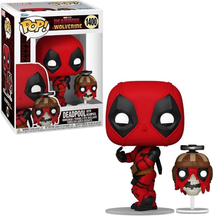 Фігурка Funko Pop Marvel: Deadpool with Headpool Дедпул з Хедпулом фанко 1400
