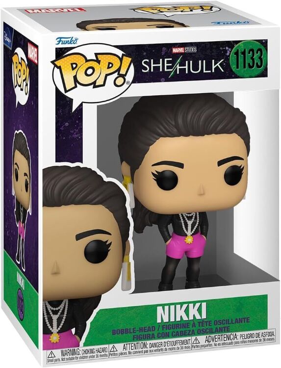 Фигурка Funko Marvel She-Hulk Nikki фанко Женщина-Халк Никки 1133 Фигурка Funko Marvel She-Hulk Nikki фанко Женщина-Халк Никки 1133