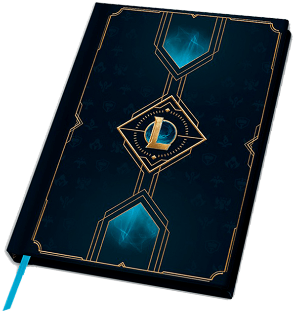 Записна книжка ABYstyle League of Legends Hexteck Logo Блокнот Ліга Легенд