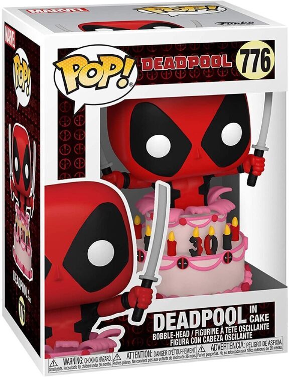 Фигурка Funko Pop Marvel Дэдпул 30th Deadpool in Cake