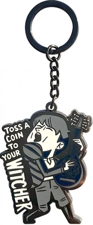 Брелок Witcher Netflix: The Witcher Jaskier Singing Ведьмак Лютик Брелок Witcher Netflix: The Witcher Jaskier Singing Ведьмак Лютик