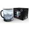 Чашка хамелеон SKYRIM Dragon Symbol Heat Change Mug Кухоль Скайрім 320 мл (змінює колір)