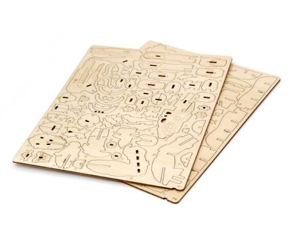 Конструктор из дерева 3D Overwatch Winston Incredibuilds Wood Model