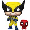 Фигурка Funko Marvel: Deadpool & Wolverine with Babypool Дэдпул Росомаха фанко 1403 Фигурка Funko Marvel: Deadpool & Wolverine with Babypool Дэдпул Росомаха фанко 1403